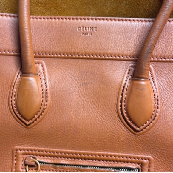 🔥🔥CELINE ORANGE LEATHER PHANTOM 🔥🔥 - Picture 3 of 5